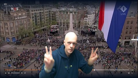Dodenherdenking 2024 Willem Alexander is een landverrader! 04-05-2024 19-20
