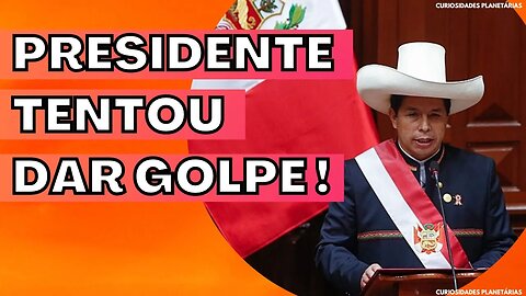 PRESIDENTE DO PERU TENTOU DAR GOLPE E PAÍS FICOU UM CAOS ?! #curiosidades #peru #golpe