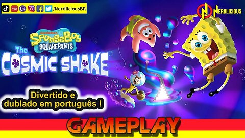 🎮 GAMEPLAY! BOB ESPONJA: THE COSMIC SHAKE é divertido como na TV! Confira nossa Gameplay!