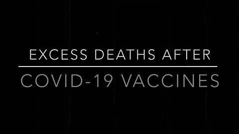 🚨🚨Excess Deaths Worldwide since rollout of the covid shots