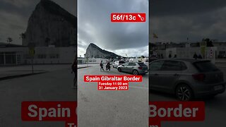 Spain Gibraltar Border #shorts