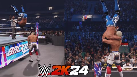 WWE 2K24: AJ Styles VS Cody Rhodes - WWE Title Match