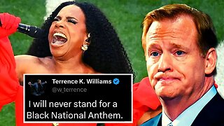 Woke NFL DIVIDES Fans With 'Black National Anthem' At Super Bowl
