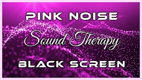 Pink Noise for Tinnitus Sound Therapy 🌸 10 hours of Colicky Baby Sleep