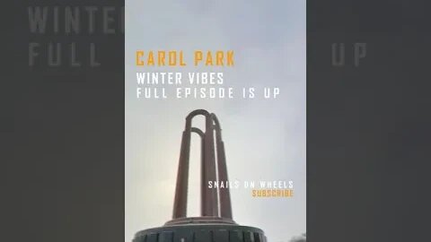 WINTER RIDE at Carol Park - 4k Virtual Tour | Ambiental mix | 🇷🇴