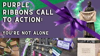 PURPLE RIBBONS CALL TO ACTION: You're not alone #KPSS