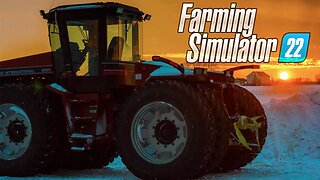 Real Farmer Plays Farming Sim for the First Time! | FARMING SIMULATOR 22