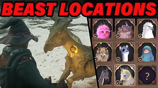 HOGWARTS LEGACY BEAST GUIDE - Beast Locations In Hogwarts Legacy!