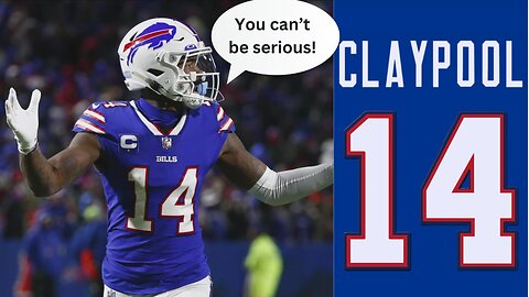 Bills give Chase Claypool #14, spiteful move towards Stefon Diggs or harmless maneuver?