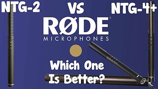 Rode Mic NTG4+ Unboxing Compared To NTG2 Hear The Audio Setting Differences!