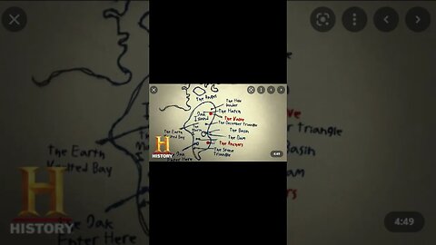 The Curse of Oak Island: Zena's Map or A older Treasure Map #Shorts