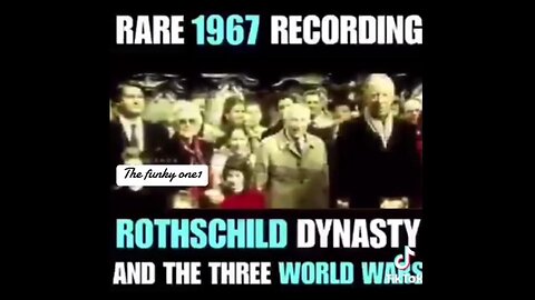 RARE RECORDING: ROTHSCHILD Dynasty & Plan for 3 WORLD WARs & JEWS & MUSLIMS 2 DESTROY EACH OTHER