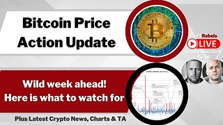 Bitcoin & Crypto Price Update | Big Week Ahead | Technical Analysis | TA | Charts | News