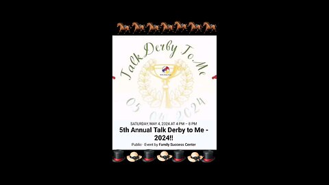 Let's Talk Derby 2024, Kentucky Derby Charity Event