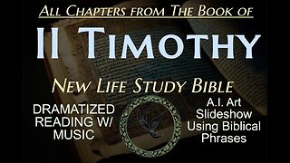 2 TIMOTHY - Dramatized BIBLE Audiobook - NLT Translation Reading with Inspirational Music