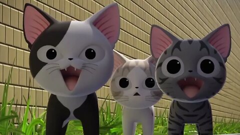 Chi's Cute Cat Episode - Chi adventure with friend part 1