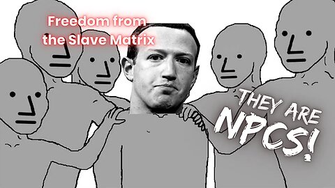 THEY ARE NPCs! - Freedom from the Slave Matrix