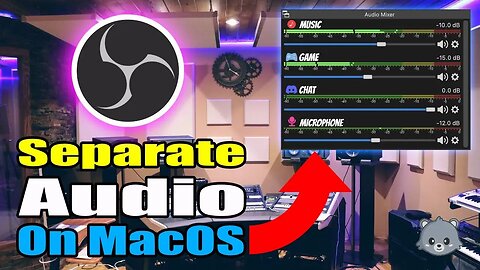 Separate Discord and Desktop Audio in OBS on Mac OS