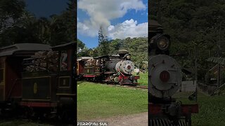 Trem Caiçara #shorts #train #ferroviasul #trem