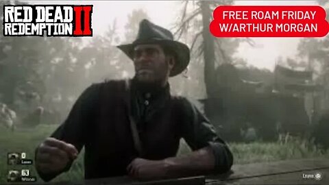 Red Dead Redemption 2 - Free Roam Friday w/Arthur Morgan #RDR2 #RDO #PS4Live #warpathTV
