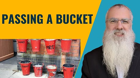 Mishna Eruvin Chapter 10 Mishnah 2. Passing a bucket
