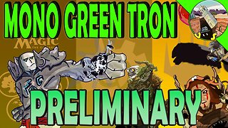Mono Green Tron Modern Preliminary｜ Magic the Gathering Online ｜Tricky Situations!