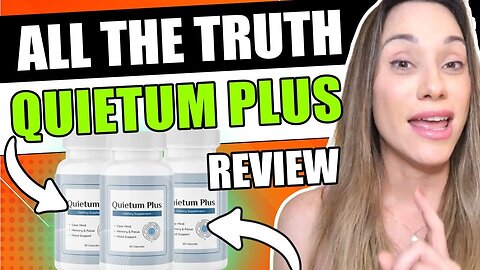 QUIETUM PLUS ⚠️ATTENTION!⚠️ Quietum Plus Review - Quietum Plus Reviews - Quietum Plus Tinnitus