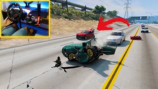 Beamng - Crashes At Over 300 Km/h Incredible Crashes