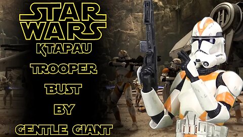 Star Wars Utapau Trooper bust by Gentle Giant