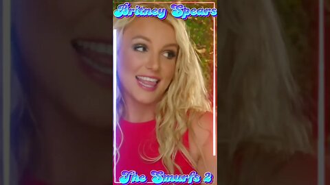 Britney Spears Smurfs 2 #shorts #shortvideo #beautiful #singer #smurfs #britneyspears