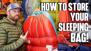 How to Properly Store a Sleeping Bag (Compressed is The Best Way?)