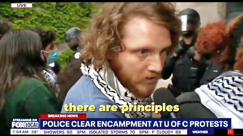 Amazing Interview of a Pro-Palestine Protester of the University of Chicago