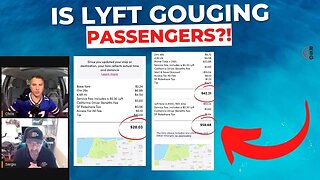 Is Lyft Gouging Passengers?! Same Ride - MASSIVE Difference
