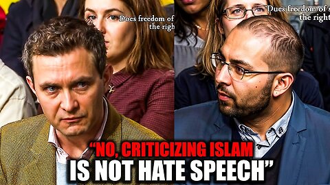 "You Lying Weasel", Douglas Murray SILENCES Muslim Scholar on Hate Speech