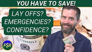 3 Reasons To SAVE MORE Money! Savings Builds Confidence