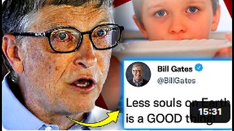 Bill Gates Caught Telling Inner Circle 'Global Famine' Will Make Elites 'God-Like'
