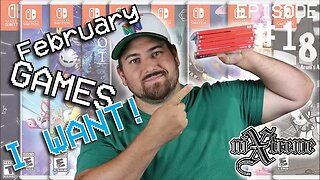 February 2023 Nintendo Switch Physicals I WANT!