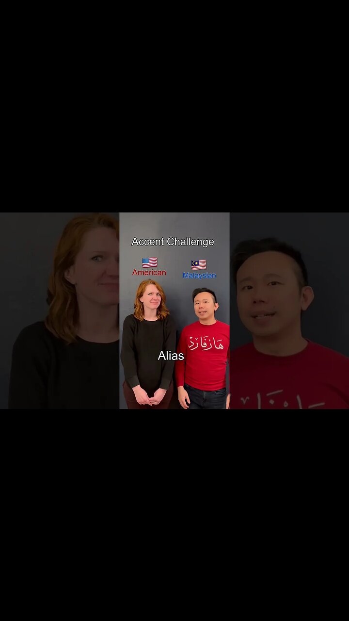 Malaysian Vs American Accent Challenge