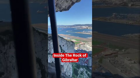 Inside The Rock of Gibraltar #shorts