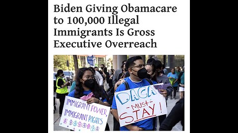 YOU DONT HAVE HEALTHCARE BUT BIDEN IS GIVING ILLEGALS FREE HEALTHCARE AND YOU ARE PAYING FOR IT