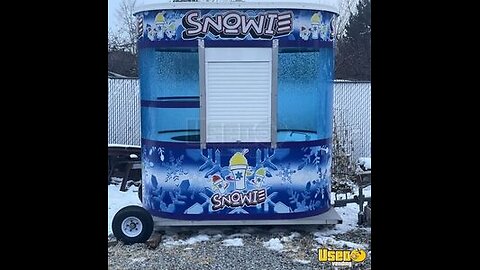 Compact 2014 - Snowie 8' x 5' Shaved Ice Concession Trailer for Sale in Utah!