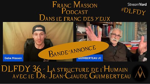 DLFDY 36 - Dr. Jean-Claude Guimberteau | La structure de l'Humain (Bande-annonce)