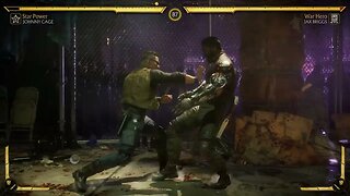 Mortal Kombat 11: Johnny Cage (Star Power) vs Jax Briggs (War Hero) - No Commentary 4K
