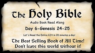 Midnight Oil in the Green Grove. DAY 6 - GENESIS 24-25 (Rebekah) KJV Bible Audio Read Along