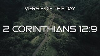 January 31, 2023 - 2 Corinthians 12:9 // Verse of the Day