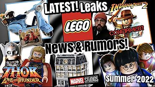 LATEST LEGO Leaks News & Rumors 2022 | Indiana Jones, Marvel, Harry Potter, Creator Expert and MORE