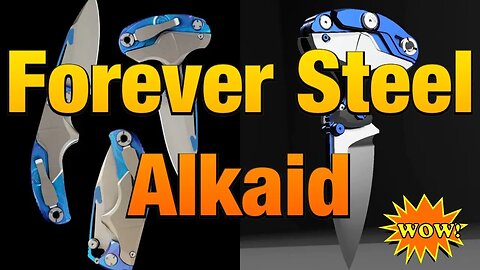 Forever Steel Alkaid Crazy Transformer knife that’s WAY COOL !!