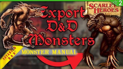 Put D&D Monsters and Classes into Scarlet Heroes and other RPGs | OSR, Godbound, and more