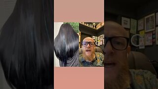 Hairdresser reacts to tik tok hair video #shorts