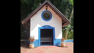 ENTRADA DO MONUMENTO PADROEIRA CAPELA MIRANTE NOSSA SENHORA APARECIDA CONCEIÇÃO EM MONGAGUA SP